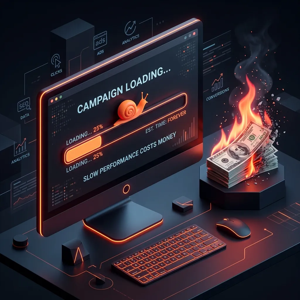 Jangan Biarkan Iklan Boncos! Mengapa Website Lemot Bikin Calon Klien Kabur dalam 3 Detik