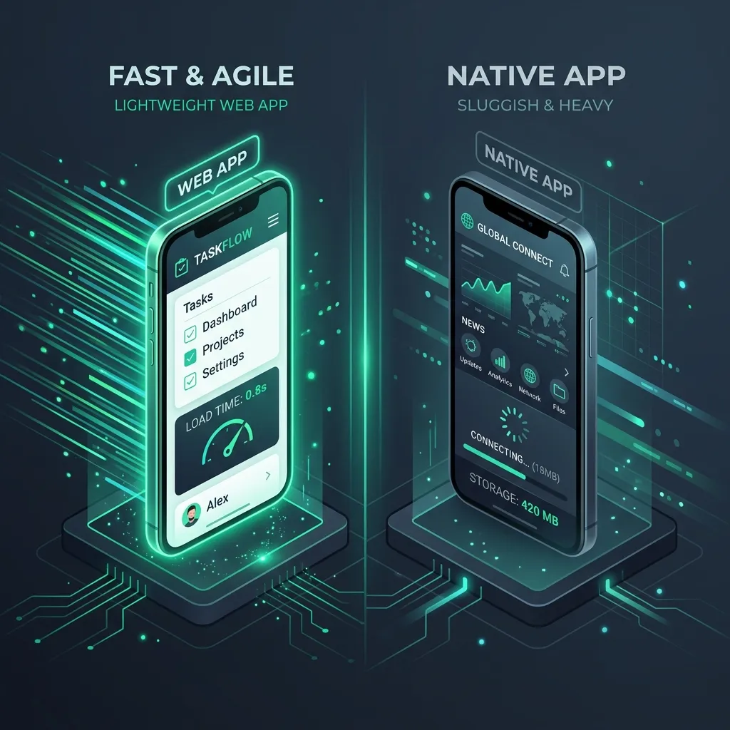 PWA vs Native App: Mengapa Aplikasi Web Progresif Adalah Masa Depan UMKM